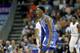 CHARLOTTE, NORTH CAROLINA - MARCH 15: RJ Barrett #5 of the Duke Blue Devils reacts against the North Carolina Tar Heels during their game in the semifinals of the 2019 Men's ACC Basketball Tournament at Spectrum Center on March 15, 2019 in Charlotte, Nort