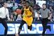 LAS VEGAS, NEVADA - MARCH 15: Luguentz Dort #0 of the Arizona State Sun Devils brings the ball up the court against the Oregon Ducks during a semifinal game of the Pac-12 basketball tournament at T-Mobile Arena on March 15, 2019 in Las Vegas, Nevada. The