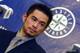 SEATTLE, UNITED STATES: Seattle Mariner Ichiro Suzuki addresses members of the media on 30 November 2000 upon his arrival in Seattle, Washington. Suzuki signed a three-year contract with the Mariners. AFP PHOTO/DAN LEVINE (Photo credit should read DAN L