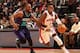 AUBURN HILLS, MI - JANUARY 5: Reggie Jackson #1 of the Detroit Pistons drives to the basket against Kemba Walker #15 of the Charlotte Hornets during a game on January 5, 2017 at The Palace of Auburn Hills in Auburn Hills, Michigan. NOTE TO USER: User exp