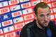 England's striker Harry Kane speaks during a press conference at St George's Park in Burton-on-Trent, central England on March 19, 2019, ahead of their UEFA EURO 2020 qualifying football matches against the Czech Republic and Montenegro. (Photo by Paul EL