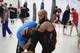 Johnson trains with ONE Championship star Bibiano Fernandes.