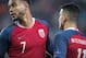 OSLO, NORWAY - OCTOBER 16: Joshua King, Mohammed Elyounoussi of Norway during the UEFA Nations League C group three match between Norway and Bulgaria at Ullevaal Stadion on October 16, 2018 in Oslo, Norway. (Photo by Trond Tandberg/Getty Images)