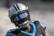 CHARLOTTE, NC - NOVEMBER 04: Devin Funchess #17 of the Carolina Panthers against the Tampa Bay Buccaneers during their game at Bank of America Stadium on November 4, 2018 in Charlotte, North Carolina. (Photo by Grant Halverson/Getty Images)