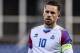 ANDORRA LA VELLA, ANDORRA - MARCH 22: Gylfi Sigurdsson of Iceland looks on during the 2020 UEFA European Championships group H qualifying match between Andorra and Iceland at Estadi Nacional on March 22, 2019 in Andorra la Vella, Andorra. (Photo by Qualit