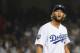 LOS ANGELES, CA - OCTOBER 28: Clayton Kershaw #22 of the Los Angeles Dodgers reacts during the sixth inning against the Boston Red Sox in Game Five of the 2018 World Series at Dodger Stadium on October 28, 2018 in Los Angeles, California. (Photo by Harr