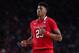 MINNEAPOLIS, MINNESOTA - APRIL 06: Jarrett Culver #23 of the Texas Tech Red Raiders reacts in the second half against the Michigan State Spartans during the 2019 NCAA Final Four semifinal at U.S. Bank Stadium on April 6, 2019 in Minneapolis, Minnesota. (P