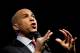 Senator Cory Booker (D-NJ), a 2020 US presidential hopeful, speaks during the 'We the People' gathering at the Warner Theatre on April 1, 2019, in Washington, DC. (Photo by Brendan Smialowski / AFP) (Photo credit should read BRENDAN SMIALOWSKI/AFP/