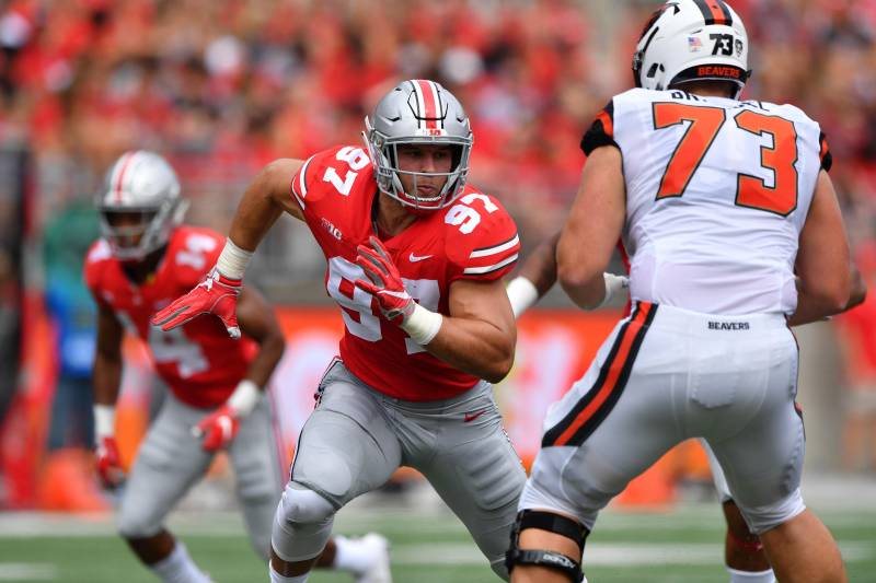 Nick Bosa's still an elite, No. 1-worthy talent, but his durability is a concern.