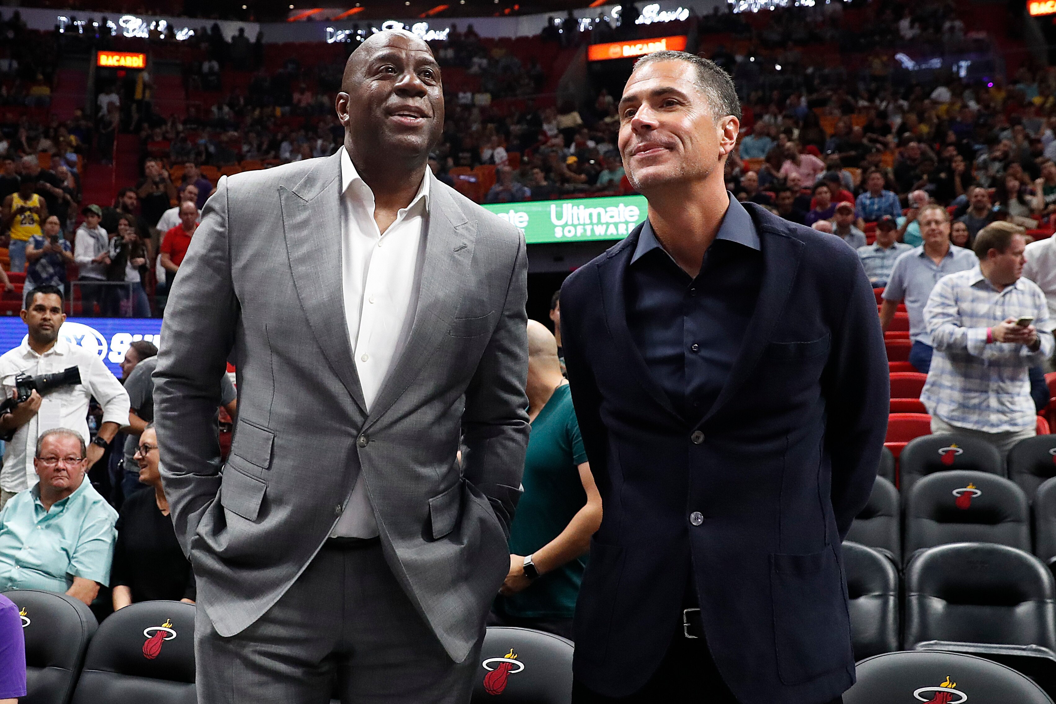 Though Magic Johnson and Rob Pelinka successfully lured LeBron James to the Lakers last summer, they also built a team that missed the playoffs for the sixth straight season.