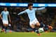 MANCHESTER, ENGLAND - APRIL 03: Leroy Sane of Manchester City scores his team's second goal during the Premier League match between Manchester City and Cardiff City at Etihad Stadium on April 03, 2019 in Manchester, United Kingdom. (Photo by Clive Brunski