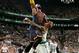 BOSTON, MA - MAY 17: LeBron James #23 of the Cleveland Cavaliers drives to the basket over Isaiah Thomas #4 of the Boston Celtics the Boston Celtics in Game One of the Eastern Conference Finals during the 2017 NBA Playoffs on May 17, 2017 at the TD Garde