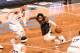 NEW YORK, NY - APRIL 20: D'Angelo Russell #1 of the Brooklyn Nets handles the ball against Ben Simmons #25 of the Philadelphia 76ers during Game Four of Round One of the 2019 NBA Playoffs at Barclays Center on April 20, 2019 in the Brooklyn borough of New