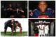 Photos of Darnell Washington and David Hill from the recruiting/jersey-swap trail.