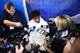 CHICAGO, ILLINOIS - MAY 16: Ja Morant speaks with the media during Day One of the NBA Draft Combine at Quest MultiSport Complex on May 16, 2019 in Chicago, Illinois. NOTE TO USER: User expressly acknowledges and agrees that, by downloading and or using t