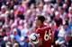 LIVERPOOL, ENGLAND - MAY 12: Trent Alexander-Arnold of Liverpool looks on during the Premier League match between Liverpool FC and Wolverhampton Wanderers at Anfield on May 12, 2019 in Liverpool, United Kingdom. (Photo by Laurence Griffiths/Getty Images)