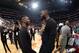 LOS ANGELES, CA - MARCH 18: LeBron James #23 of the Cleveland Cavaliers and Chris Paul #3 of the LA Clippers shake hands after the game on March 18, 2017 at STAPLES Center in Los Angeles, California. NOTE TO USER: User expressly acknowledges and agrees t