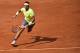 PARIS, FRANCE - JUNE 04: Rafael Nadal of Spain plays a forehand during his mens singles quarter-final match against Kei Nishikori of Japan during Day ten of the 2019 French Open at Roland Garros on June 04, 2019 in Paris, France. (Photo by Aurelien Meunie