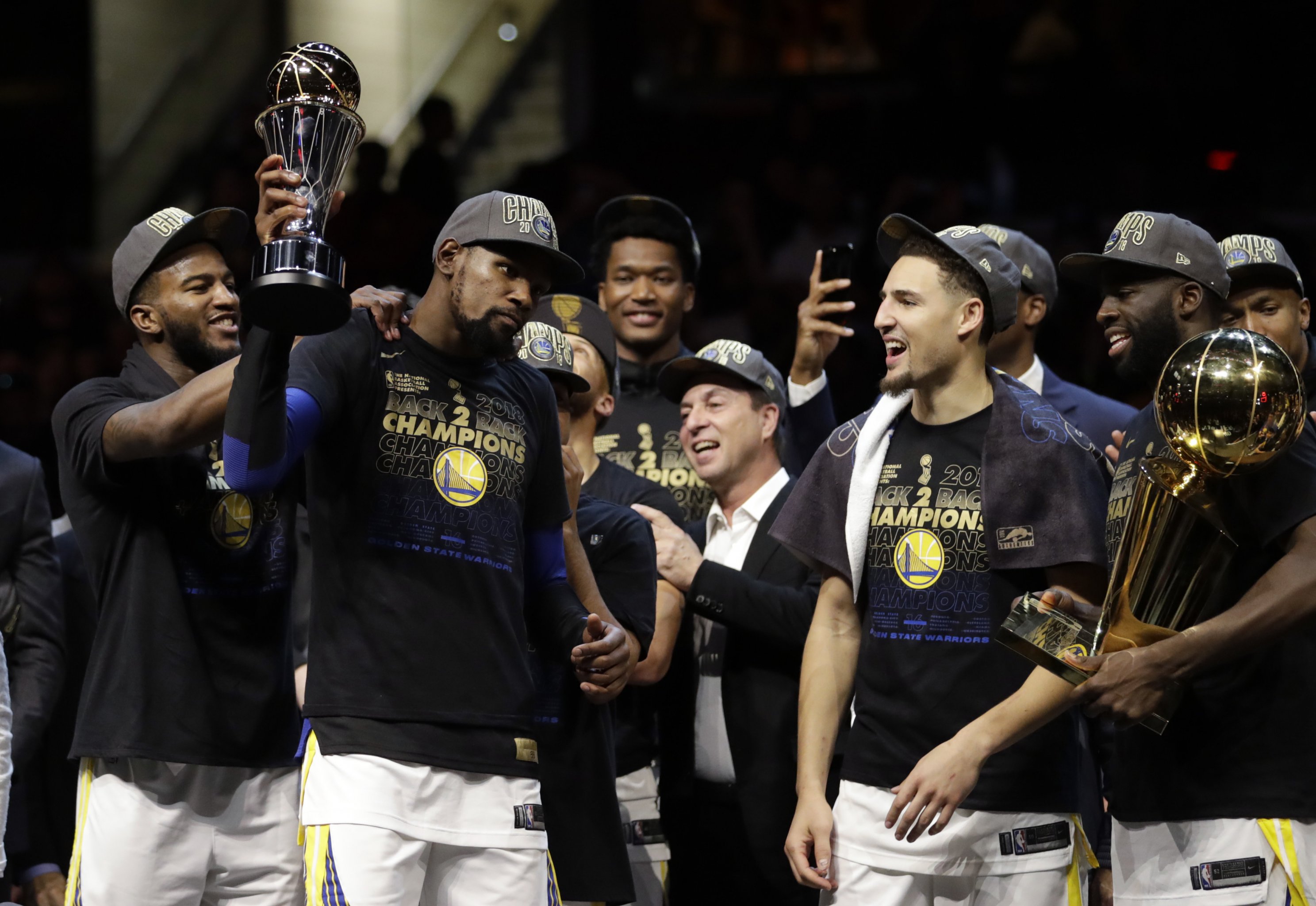 Warriors 2018 NBA Golden Dynasty Game 4 Championship T-shirt