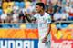 GDYNIA, POLAND - JUNE 11: Gianluca Scamacca of Italy gestures during the 2019 FIFA U-20 World Cup Semi Final match between Ukraine and Italy at Gdynia Stadium on June 11, 2019 in Gdynia, Poland. (Photo by TF-Images/Getty Images)