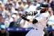 DENVER, COLORADO - JUNE 16: Charlie Blackmon #19 of the Colorado Rockies hits a single in his second at bat in the first inning against the San Diego Padres at Coors Field on June 16, 2019 in Denver, Colorado. (Photo by Matthew Stockman/Getty Images)