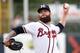 Dallas Keuchel pitching for Double-A Mississippi