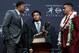 Tua (right) with 2019 NFL draft picks Dwayne Haskins (left) and Kyler Murray (middle), the Heisman winner and No. 1 overall pick.