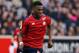 LILLE, FRANCE - FEBRUARY 17: Lille's Rafael Leao in action during the Ligue 1 match between Lille and Montpellier at Stade Pierre Mauroy on February 17, 2019 in Lille, France. (Photo by Sylvain Lefevre/Getty Images)