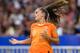 Lieke Martens of Netherlands women during the FIFA Women's World Cup France 2019 semi final match between The Netherlands and Sweden of America at Stade de Lyon on July 03, 2019 in Lyon, France(Photo by VI Images via Getty Images)