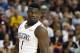 LAS VEGAS, NEVADA - JULY 05: Zion Williamson #1 of the New Orleans Pelicans walks on the court during a game against the New York Knicks during the 2019 NBA Summer League at the Thomas & Mack Center on July 5, 2019 in Las Vegas, Nevada. NOTE TO USER: Use