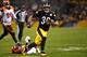 PITTSBURGH, PA - DECEMBER 30: James Conner #30 of the Pittsburgh Steelers in action during the game against the Cincinnati Bengals at Heinz Field on December 30, 2018 in Pittsburgh, Pennsylvania. (Photo by Joe Sargent/Getty Images)