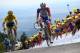 France's Julian Alaphilippe (L), wearing the overall leader's yellow jersey and France's Thibaut Pinot ride in the last kilometres of the sixth stage of the 106th edition of the Tour de France cycling race between Mulhouse and La Planche des Belles Filles