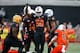 Leonard (50) at the Senior Bowl