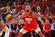 HOUSTON, TX - MAY 10: PJ Tucker #17 of the Houston Rockets plays defense against the Golden State Warriors during Game Six of the Western Conference Semifinals of the 2019 NBA Playoffs on May 10, 2019 at the Toyota Center in Houston, Texas. NOTE TO USER: