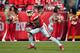 With a deeper corps of receivers playing alongside him, Tyreek Hill may have a chance to better the 12 receiving TDs he scored last season.