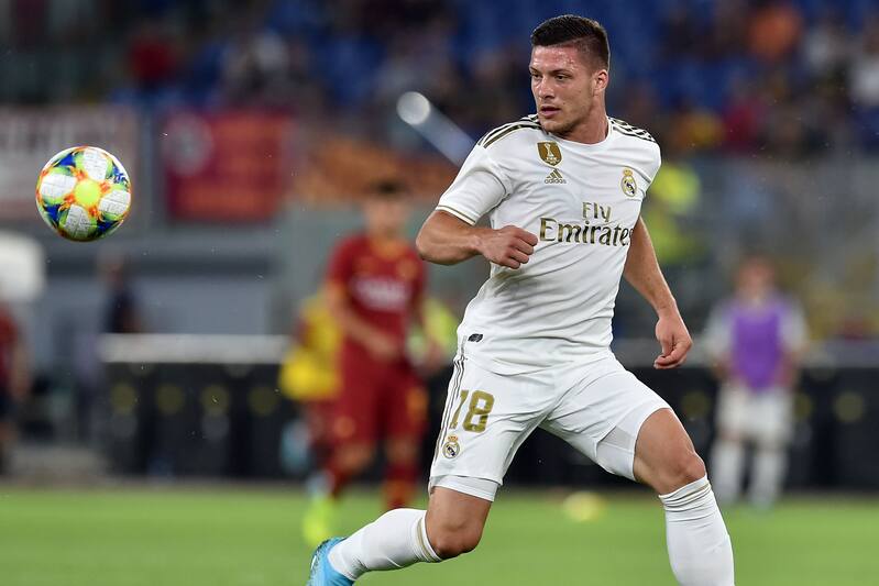 Luka Jovic has failed to find the net in pre-season