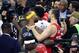 OAKLAND, CA - JUNE 13: DeMarcus Cousins #0 of the Golden State Warriors and Marc Gasol #33 of the Toronto Raptors talk after a game during Game Six of the NBA Finals on June 13, 2019 at ORACLE Arena in Oakland, California. NOTE TO USER: User expressly ack