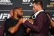 Daniel Cormier (left) and Miocic