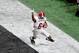 ATLANTA, GA - JANUARY 08: DeVonta Smith #6 of the Alabama Crimson Tide celebrates after making the game-winning touchdown catch in overtime to defeat the Georgia Bulldogs in the CFP National Championship presented by AT&T at Mercedes-Benz Stadium on Janua