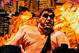 A painting of Andre the Giant by Rob Schamberger.