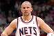 EAST RUTHERFORD, NJ - DECEMBER 28: Jason Kidd #5 of the New Jersey Nets looks up court during the game against the Washington Wizards on December 28, 2007 at the Izod Center in East Rutherford, New Jersey. The Nets won 109-106. NOTE TO USER: User express