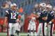 Tom Brady, Kevin O'Connell and Brian Hoyer