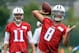 Alex Tanney and Marcus Mariota