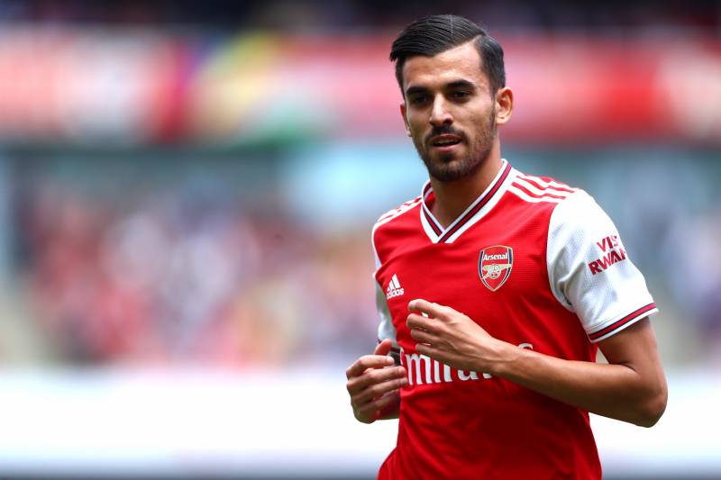 LONDON, ENGLAND - AUGUST 17: Dani Ceballos of Arsenal during the Premier League match between Arsenal FC and Burnley FC at Emirates Stadium on August 17, 2019 in London, United Kingdom. (Photo by Chloe Knott - Danehouse/Getty Images)