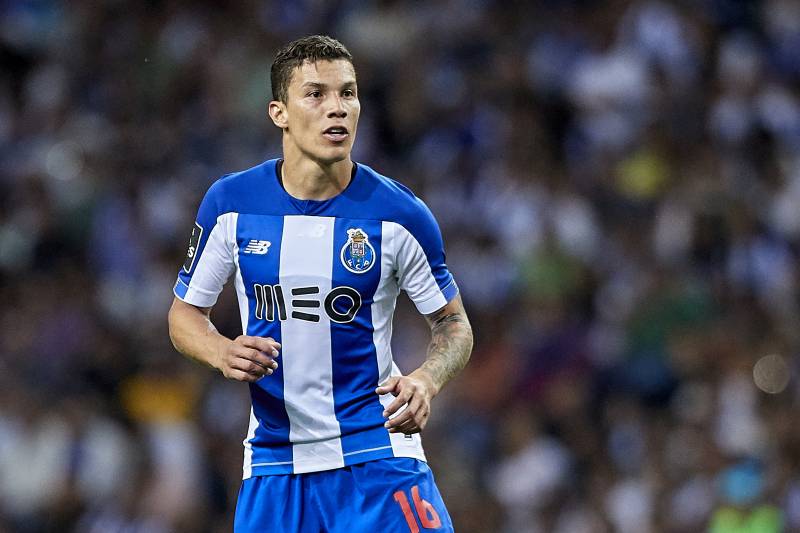 PORTO, PORTUGAL - SEPTEMBER 01: Mateus Uribe of FC Porto looks on during the Liga Nos match berween FC Porto and Vitoria SC at Estadio do Dragao on September 01, 2019 in Porto, Portugal. (Photo by Quality Sport Images/Getty Images)