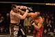 COLUMBUS, OHIO - MARCH 3: Randy Couture (red shorts) def. Tim Sylvia (camo/black shorts) - Unanimous Decision during UFC 68 at Nationwide Arena on March 3, 2007 in Columbus, Ohio. (Photo by Josh Hedges/Zuffa LLC via Getty Images)