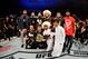 ABU DHABI, UNITED ARAB EMIRATES - SEPTEMBER 07: Khabib Nurmagomedov of Russia poses for a photo with his team after his submission victory over Dustin Poirier in their lightweight championship bout during UFC 242 at The Arena on September 7, 2019 in Yas