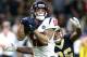 NEW ORLEANS, LOUISIANA - SEPTEMBER 09: Kenny Stills #12 of the Houston Texans catches a touchdown pass over P.J. Williams #26 of the New Orleans Saints during a NFL game at the Mercedes Benz Superdome on September 09, 2019 in New Orleans, Louisiana. (Phot
