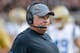 CINCINNATI, OH - AUGUST 29: Head coach Chip Kelly of the UCLA Bruins is seen during the game against the Cincinnati Bearcats at Nippert Stadium on August 29, 2019 in Cincinnati, Ohio. (Photo by Michael Hickey/Getty Images)