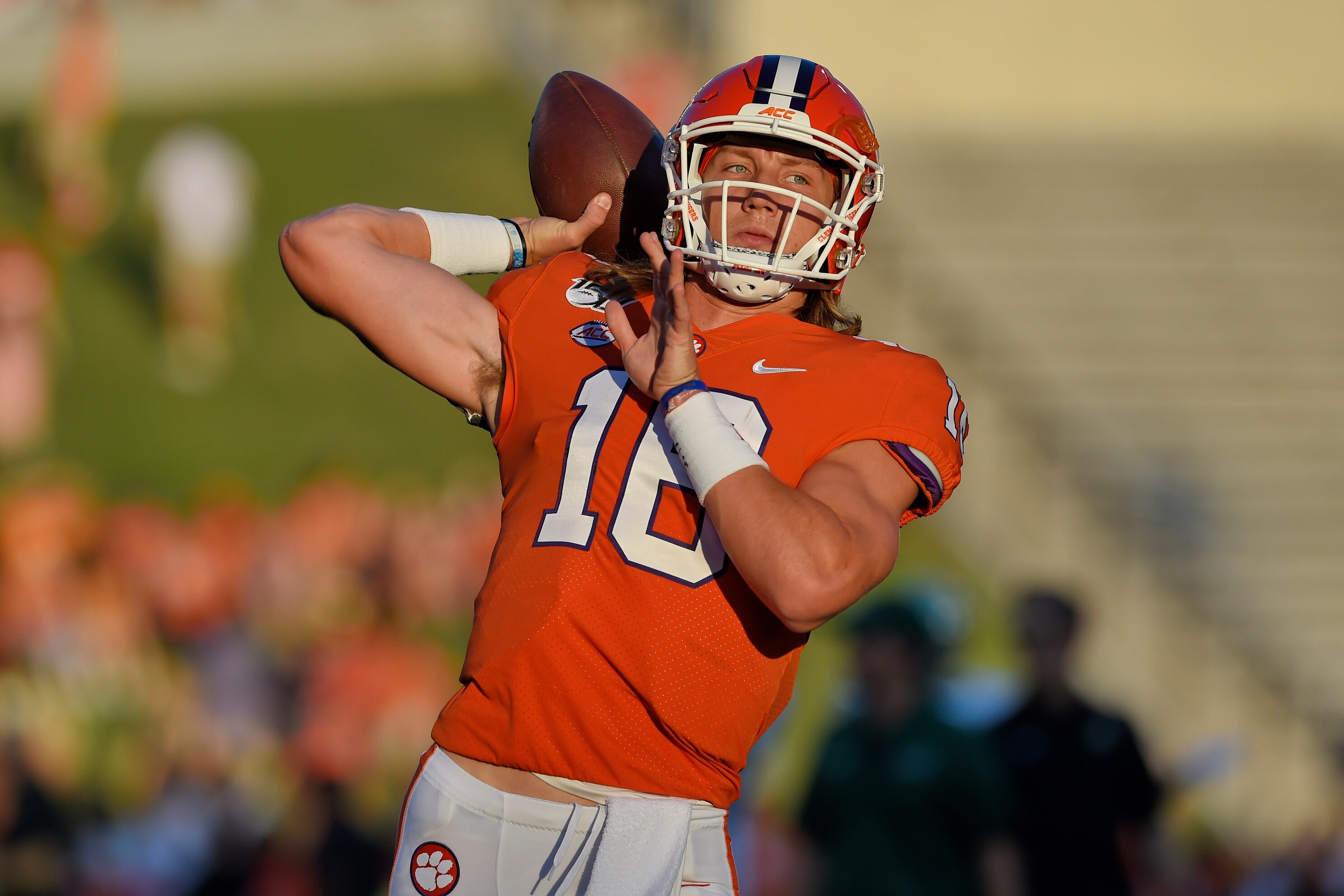 Confident Newcomer Clemson Quarterback Trevor Lawrence